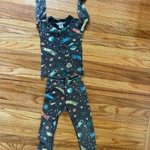 Hanna Andersson Space Print Pajama Set